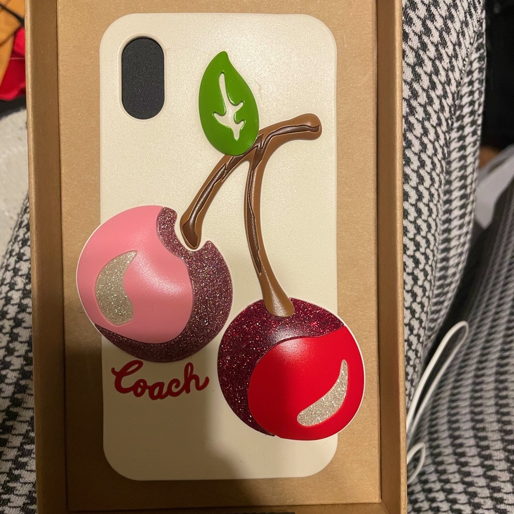 Authentic Coach phone case for IPhone X !